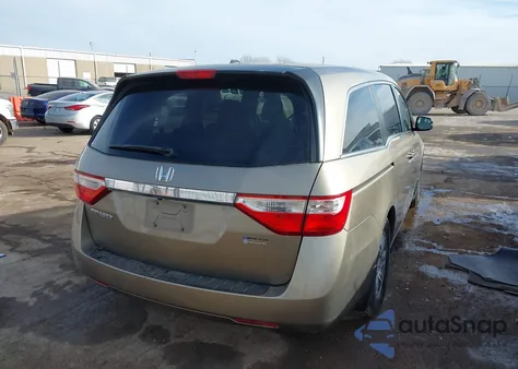 2012 Honda Odyssey Ex-L from USA, damaged, VIN 5FNRL5H64CB112083